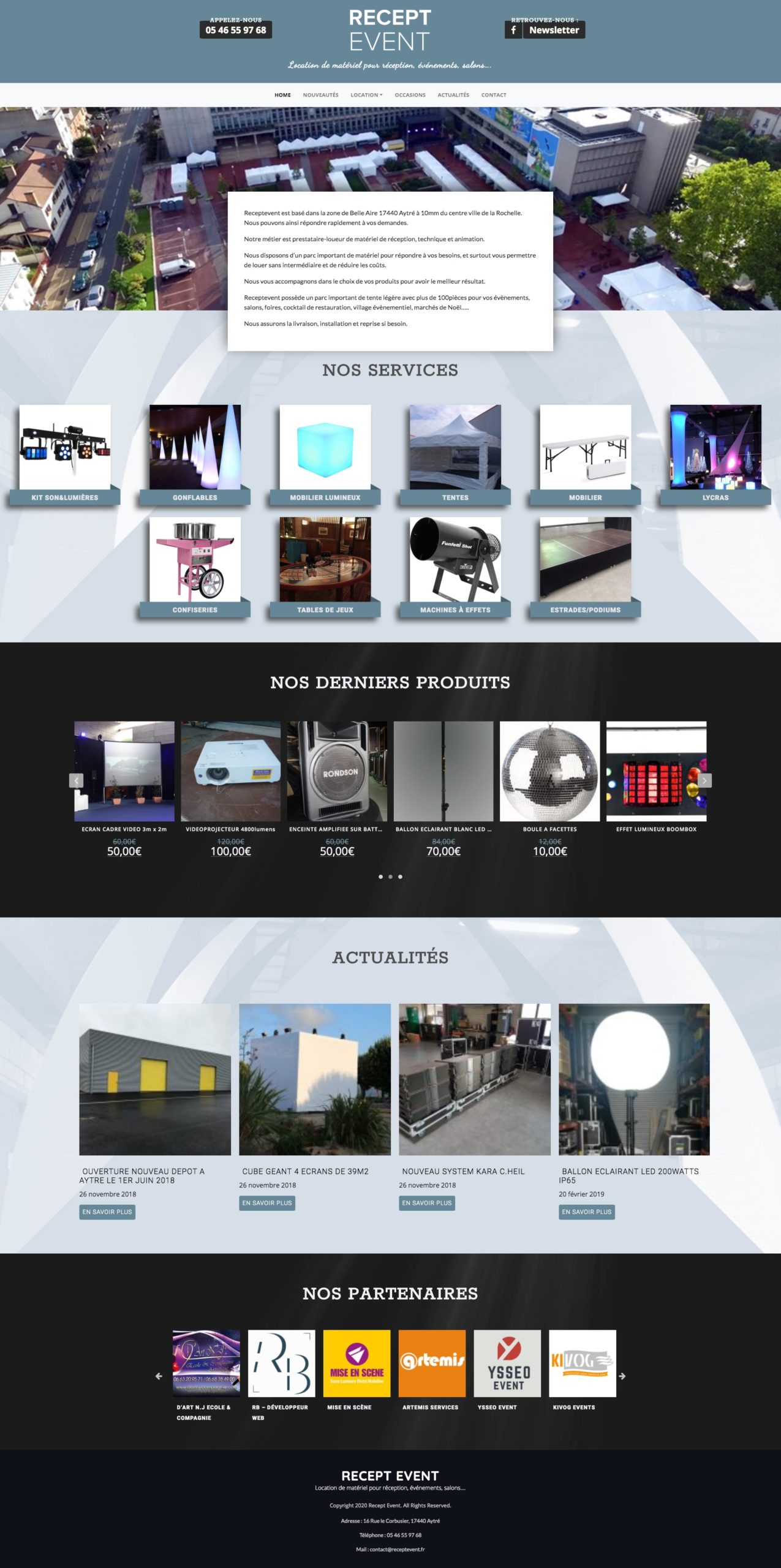 Image principale de Recept Event